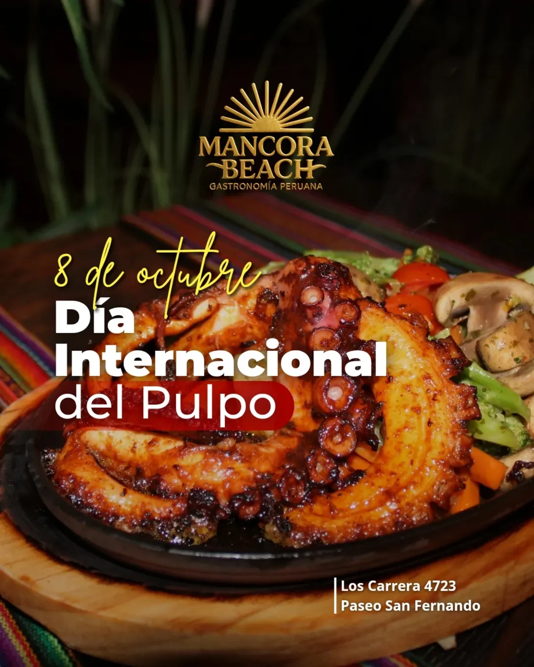 promocion de pulpo